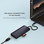 Satechi USB-C 8-in-1 8K MultiPort Universal Docking Station for Laptops, Midnight Black (ST-P8KED)~#|#~F7604E9D-38C2-4CB9-801FE027A961F66A_sc7