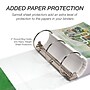 Samsill Earth's Choice Plant-Based Durable 5" View Binders, 3-Ring , Made in USA, White (18907)~#|#~F7623A5F-7DB0-49BB-803D46C0C640461C_sc7