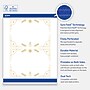 Avery Gold-White Christmas Trees General Use Blank Cards, White, 20/Pack (S00-FE0)~#|#~F76917F3-04B2-4D6F-AFA2D6D23F78A17A_sc7