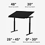 VersaDesk PowerLift 48"W Electric Adjustable Drafting Table, Black (PEDT48-BB-APP)~#|#~F769CE3A-CBC7-4465-A3A1816F5761BDB9_sc7