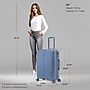 DUKAP Airley 25.79" Hardside Suitcase, 4-Wheeled Spinner, TSA Checkpoint Friendly, Blue (DKAIR00M-BLU)~#|#~F770D7A7-146E-4160-B42DA839692B274A_sc7