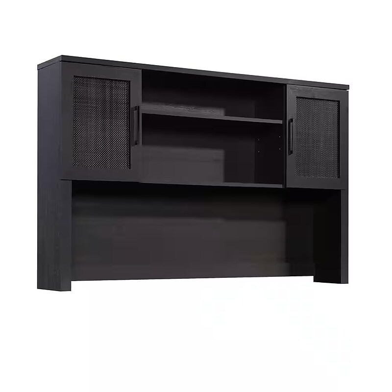 Sauder Tiffin Line 66"W Desktop Hutch, Raven Oak (433264) image 1