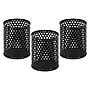 Mind Reader Metal Pen Holder, Black, 3/Set (3MPEN-BLK)~#|#~F7742F19-E44D-41A5-87BF2159723DFEEA_sc7