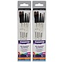 Daler-Rowney Graduate Synthetic Classic Brush Set, 5/Set, 2 Sets/Bundle (DRWD212550001-2)~#|#~F7745E46-3D39-48F9-961D120620BBC35F_sc7