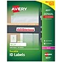 Avery TrueBlock Laser Durable ID Labels, 5/8" x 3", White, 1,600 Labels/Box (6577)~#|#~F774D22B-29C7-4D82-909AA5AE9CD3F519_sc7