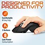 Delton S10 Wireless Ergonomic Curved Optical Mouse, Black (DMERGS10-WB)~#|#~F776B5C7-36B4-4BA9-B385143D7A70F97F_sc7