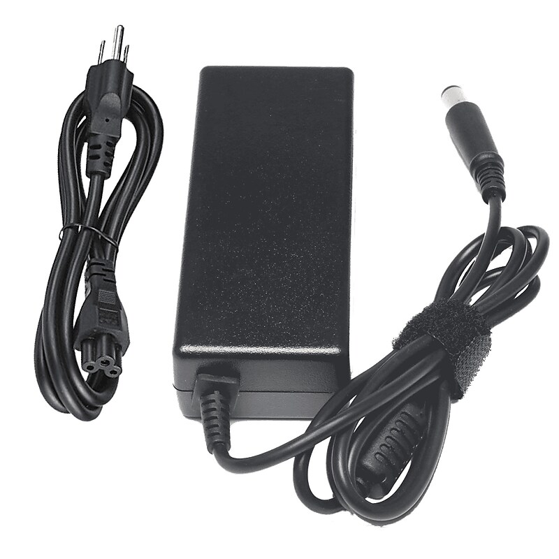 Dell 65W Laptop AC Adapter Charger for Dell Latitude & Inspiron Laptops, Black (5U092) image 1