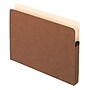 Pendaflex 10% Recycled Reinforced File Pocket, 3 1/2" Expansion, Letter Size, Redrope, 25/Box (1524EOX)~#|#~F78C7990-BC8F-43EF-9DC34F1D533C778D_sc7