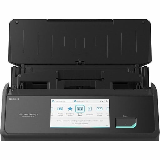 Ricoh ScanSnap iX2500 Wireless Duplex Document Scanner, Black