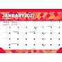 2027 BrownTrout Large Print 15.5" x 11" Monthly Desk Pad Calendar, Assorted Colors (9798330713752)~#|#~F797B5CB-FB49-4CA8-B68903E456176DDE_sc7