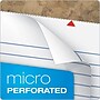 TOPS Second Nature Notepad, 8.5" x 11.75", Wide Ruled, White, 50 Sheets/Pad, Dozen (74880)~#|#~F7A2DB9B-6B3F-4257-AA60B3A8C7D6998C_sc7