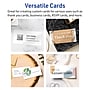 Avery Business Cards, 1-3/4" x 3-1/2", Glossy White, 400/Box (95285)~#|#~F7A86655-5B3A-472D-B06FEA002D20D853_sc7