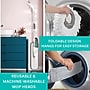 True & Tidy Clean Everywhere Spray Microfiber Mop Kit, White (SPRAY-360-WHITE)~#|#~F7AAD692-1326-4993-ACD56116048E8D76_sc7