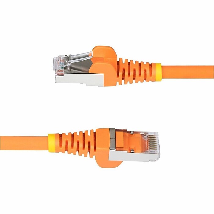 StarTech 6 ft. CAT-6a Ethernet Cable, 27AWG, Orange (NLOR-6F-CAT