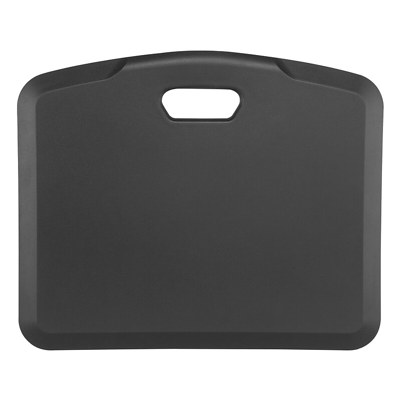 Amer Anti-Fatigue Portable Standing Mat, 22" x 18", Black (EZMAT2218) image 1
