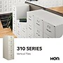HON 310 Series 5-Drawer Vertical File Cabinet, Legal Size, Lockable, 60"H x 18.25"W x 26.5"D, Light Gray (H315CPQ)~#|#~F7AF36EF-D507-4CCB-B23F0EF287AD96AB_sc7