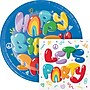 Creative Converting Bubbly Birthday Plates and Napkins Kit, Multicolored, Serves 16 (DTC9502E2G)~#|#~F7AF4FFF-9F38-42D9-A4DD63F5222FFEFD_sc7