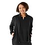 Medline Solano AVE Women's Athletic Fit Scrub Jacket, Medium, Black (5010BLKM)~#|#~F7AFFADB-8E43-47A4-8DC7F52014D1FFC8_sc7