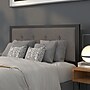 Flash Furniture Bristol Full Polyester Upholstered Tufted Headboard, 54.5"W x 2"D x 47"H, Dark Gray (HGHB1725FDG)~#|#~F7B69DF6-472A-41C4-9AAE4F4B23797DC4_sc7