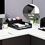 Mind Reader Plastic Utensil Napkin & Plate Holder, Silverware Organizer, Serving Tray, Black (PSNAPUT-BLK)~#|#~F7BAF469-50F2-4D5D-833B62A19C9125CF_sc7