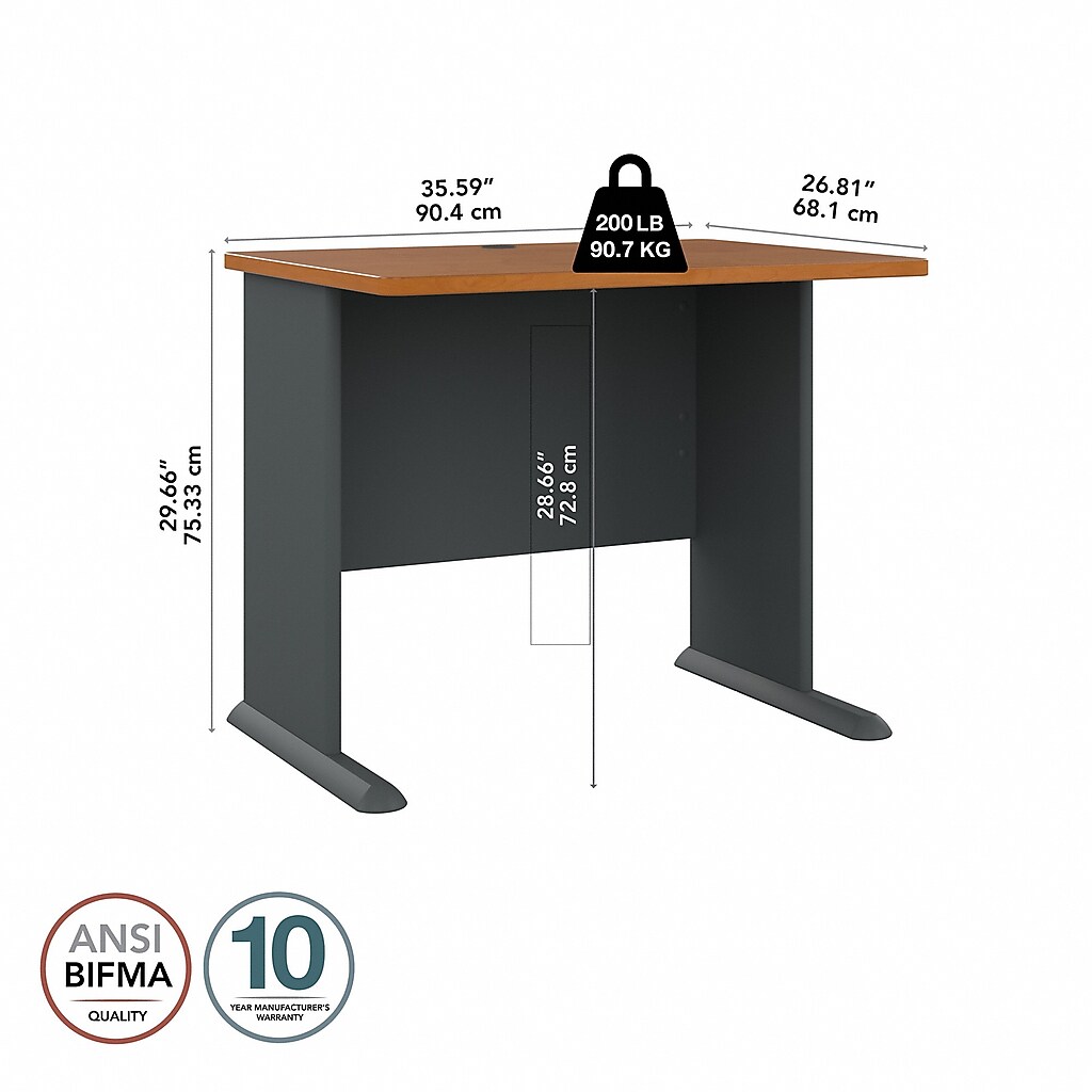 Dimensioned illustration with weights and measurements