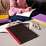 Black N' Red 1-Subject Professional Notebooks, 11 3/4" x 8 1/4", Wide Ruled, 96 Sheets, Black (JDK-D66174)~#|#~F7BFB11F-40B6-488F-BB7A738D44B5F9E8_sc7