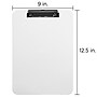 JAM Paper Plastic Clipboard, Letter Size, Clear, 12/Pack (340928126A)~#|#~F7C3F0AE-DD52-45F0-A012FC61B0C9F2EF_sc7