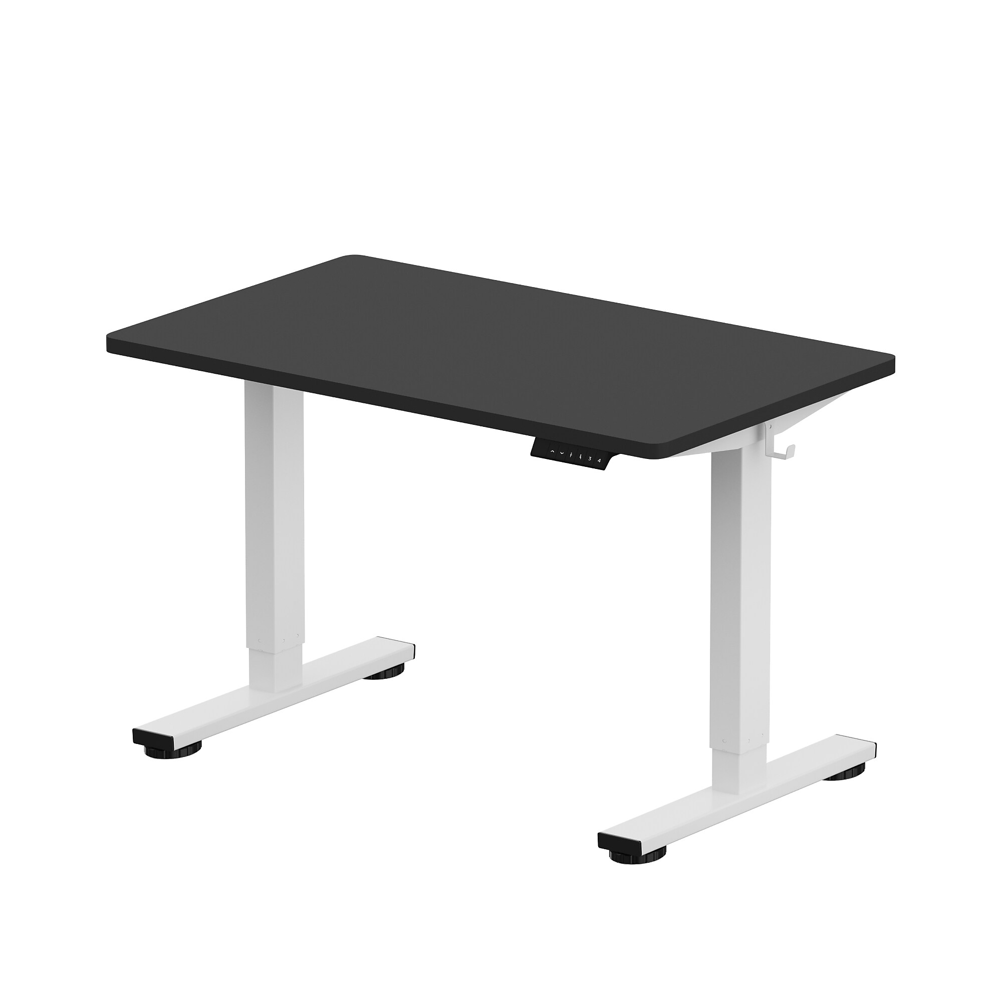 FlexiSpot E2 42”W Electric Adjustable Standing Desk, Black/White (E2W4224B) Sansujyuku sansujyuku.com