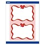 Avery Gold-Pink Bow General Use Blank Cards, White, 20/Pack (S00-FFK)~#|#~F7CA4541-0331-4ACF-914C3D08120A63E7_sc7