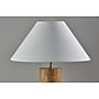 Adesso Martin Incandescent Table Lamp, Natural Oak/White (1509-12)~#|#~F7CC1278-E9D8-4B22-907975CB8D1B0991_sc7