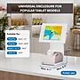 Mount-It! Adjustable Anti-Theft Tablet Kiosk with Printer Shelf, White (MI-3883W_G10)~#|#~F7D1144B-59C7-432C-A6E31AEC496C0031_sc7