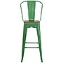 Flash Furniture Lily Contemporary Metal Vertical Back Barstool, Green, 4-Pieces/Pack (4CH3132030GBGNW)~#|#~F7D40B33-88D9-44AF-A1F8BAC73360D778_sc7
