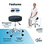 Viva Comfort Armless Vinyl Medical and Lab Stool, Black (ADI910-01-BLK-MK)~#|#~F7D7820E-91FB-4F4D-AD006807D7128067_sc7