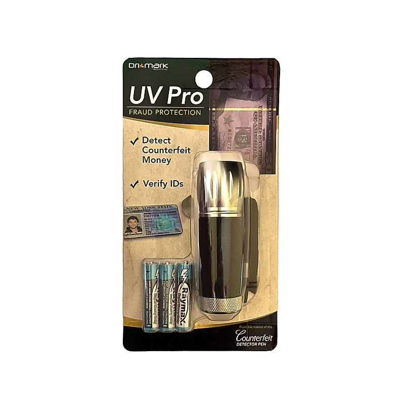 Dri Mark UV Pro Counterfeit Detection Flashlight (UVPROPLUS-B) image 1