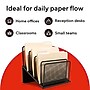 TRU RED™ 7-Compartment Metal Mesh File Organizer,  Matte Black (TR57559)~#|#~F7E53954-EC01-4B4D-A2383FA4E86E23EB_sc7