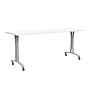 Safco Rumba Training Room Table, 24" x 72", Designer White (RBA7224TCASLDSWT)~#|#~F7E63386-32DA-4C65-B01C5E02E6273906_sc7