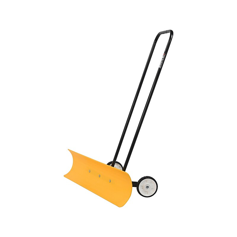 SnowEx Heavy-Duty Pusher Snow Shovel, 36"W Blade, Yellow/Black (SP-36WL) image 1