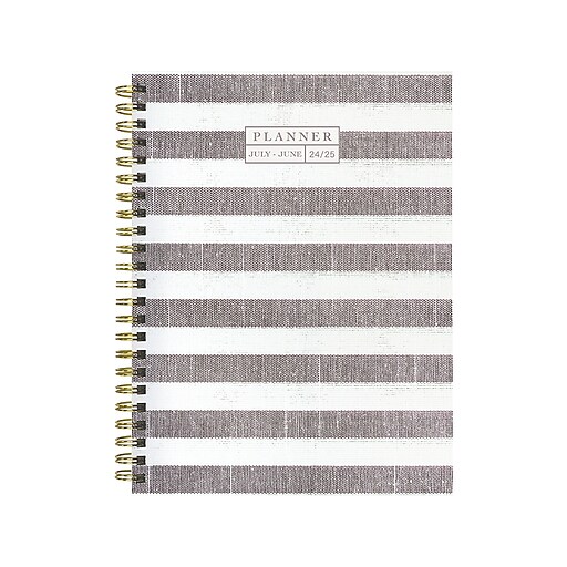 20242025 TF Publishing White Lotus Series Seersucker Stripe 6" x 8