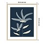 Amanti Art Two Flowers by Alisa Galitsyna Wood Framed Wall Art Print, 28"W x 33"H (A42678648387)~#|#~F7F70FC8-510D-422E-93D31BD101C3DF55_sc7