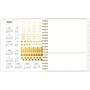 2024-2025 Blue Sky Day Designer Rugby Stripe 8" x 10" Academic Daily Planner, Plastic Cover, White/Black (137885-A25)~#|#~F8021EC1-FAF7-43D0-923B6B983CF936DA_sc7