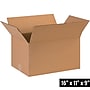 16" x 11" x 9" Shipping Boxes, 32 ECT, Brown, 25/Bundle (16119)~#|#~F809B70D-D5BD-49D2-982E2F8536F16778_sc7