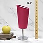 Creekwood Home Chrome Slanted 12.4" LED Table Lamp, Pink (CWT-1012-PN)~#|#~F809D291-5BDE-4178-84CA230B959C8E27_sc7