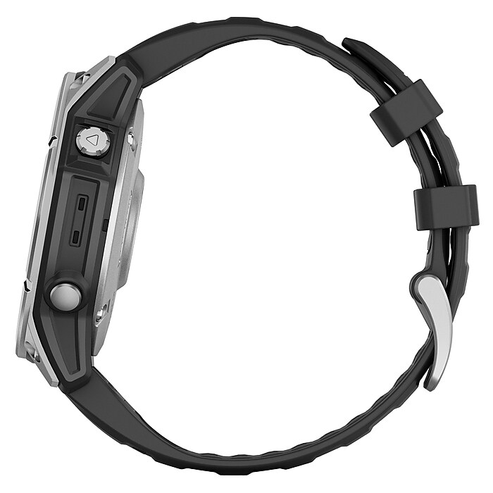 Garmin fenix E AMOLED Multisport GPS Smartwatch, Stainless Steel