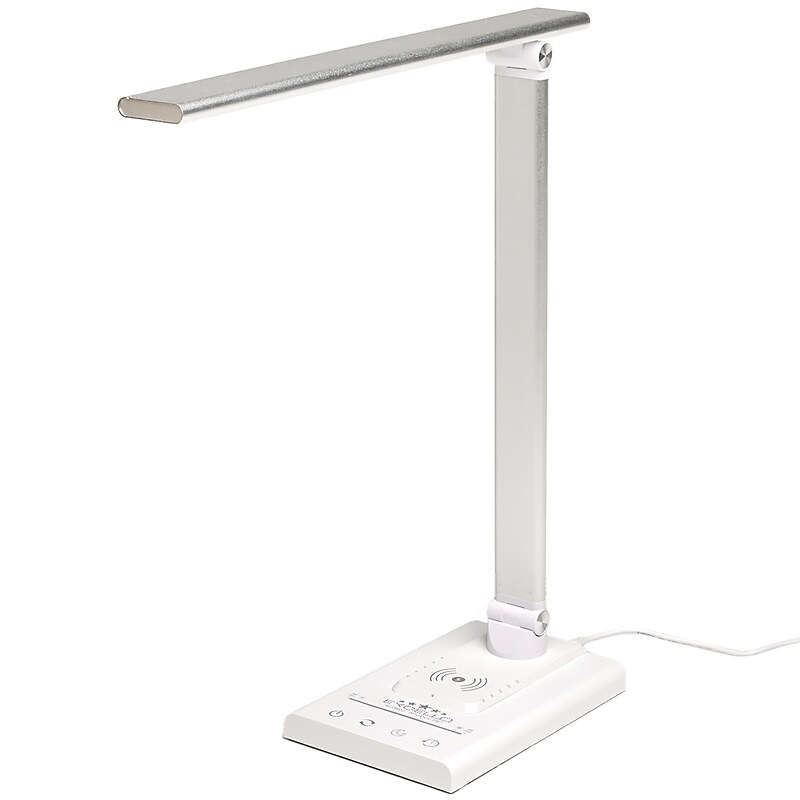 Excello Global Products Wellness Series LED Desk Lamp, 16", White (EGP-DL-10-WHT) image 1