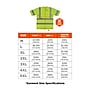 Ergodyne GloWear 8367 High Visibility Short Sleeve T-Shirt, ANSI Type R Class 3, Lime, 4XL (22038)~#|#~F80CAF93-798A-470B-92C13E8218ACE7E1_sc7