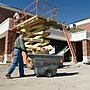 Rubbermaid Commercial Cube Truck, 600 lb. Capacity, Black (FG101100BLA)~#|#~F80FC903-795A-49CE-91C0CCD7B97DDB14_sc7