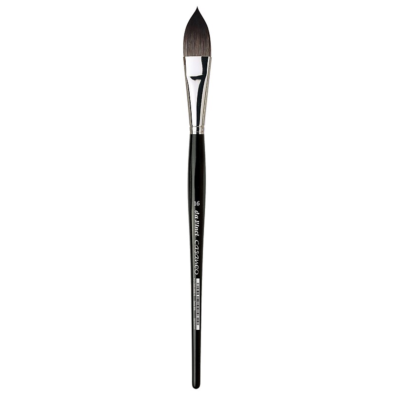 da Vinci CASANEO Watercolor Synthetic Bristle Wash, Oval-Pointed Brush (DVXVA89816) image 1