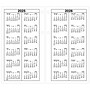 2026 AT-A-GLANCE 8" x 4.5" Daily Calendar Refill Pages, White/Black (E210-50-26)~#|#~F811488A-7018-4739-963527A1FE273F14_sc7