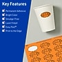 Avery Oval Multipurpose Labels, 1-1/8" x 2-1/4", Bright Orange, 840/Pack (94054)~#|#~F813F6B7-154D-44C5-A27E0FEBC06A2752_sc7