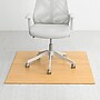 Anji Mountain Plush Bamboo Carpet & Hard Floor Chair Mat, 42" x 48", Natural (AMB0500-1010)~#|#~F819AECF-5B34-4D2D-AB97C3A97D8203AA_sc7